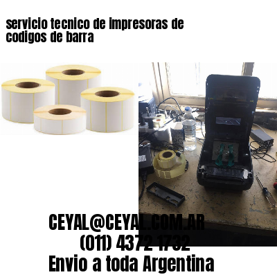 servicio tecnico de impresoras de codigos de barra