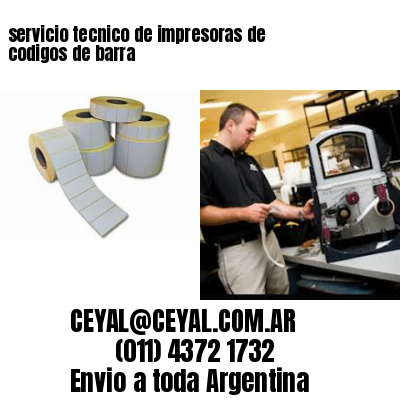 servicio tecnico de impresoras de codigos de barra