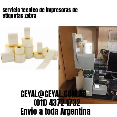 servicio tecnico de impresoras de etiquetas zebra