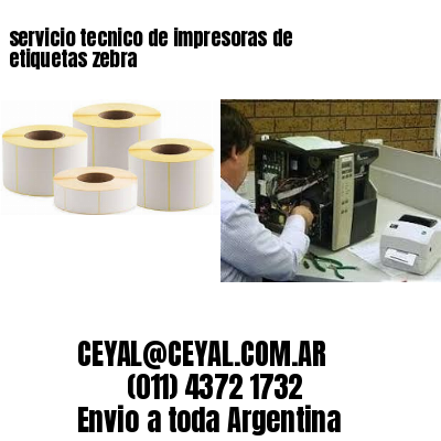 servicio tecnico de impresoras de etiquetas zebra