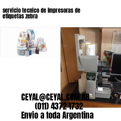 servicio tecnico de impresoras de etiquetas zebra