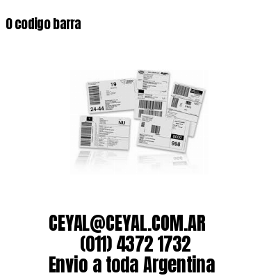 0 codigo barra