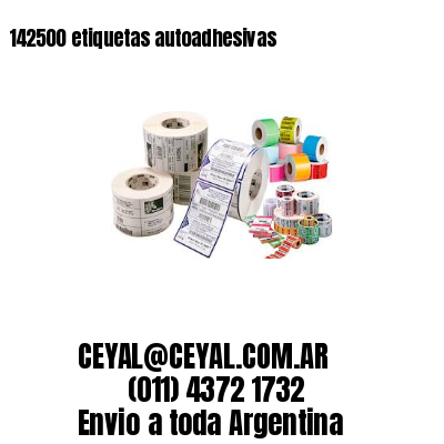 142500 etiquetas autoadhesivas
