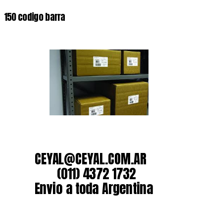 150 codigo barra