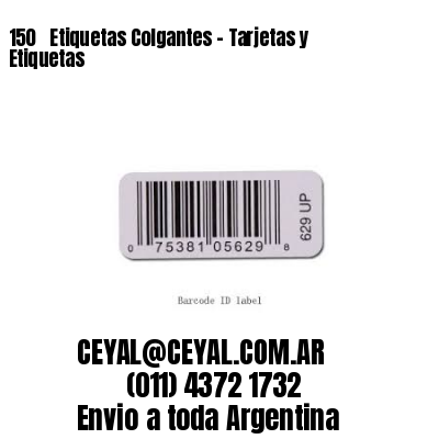 150 ‎ Etiquetas Colgantes – Tarjetas y Etiquetas