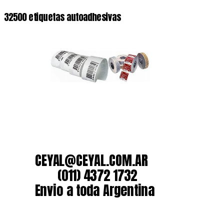 32500 etiquetas autoadhesivas