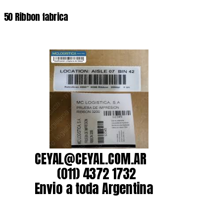 50 Ribbon fabrica