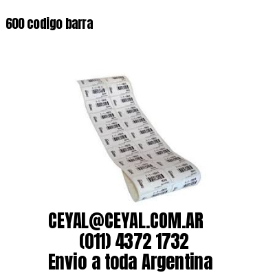 600 codigo barra