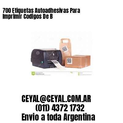 700 Etiquetas Autoadhesivas Para Imprimir Codigos De B