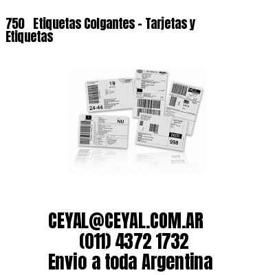 750 ‎ Etiquetas Colgantes – Tarjetas y Etiquetas