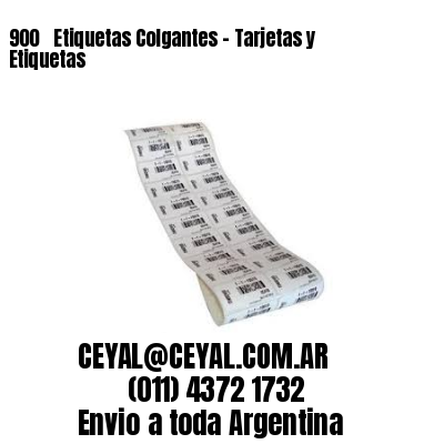 900 ‎ Etiquetas Colgantes – Tarjetas y Etiquetas