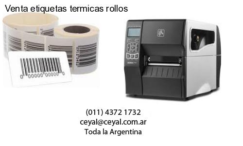 75 x 25 Termicas  x 1000 etiquetas – Argentina