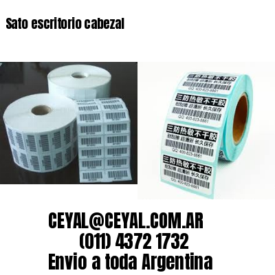 Sato escritorio cabezal