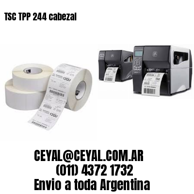 TSC TPP 244 cabezal