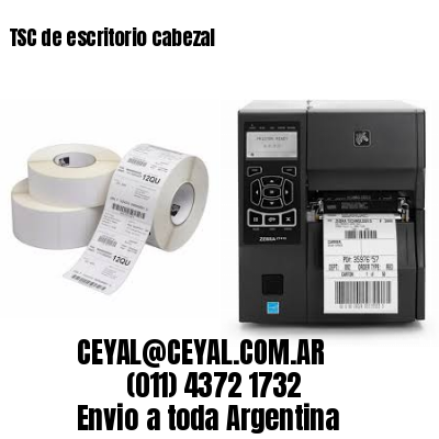 TSC de escritorio cabezal