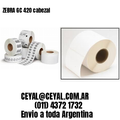ZEBRA GC 420 cabezal
