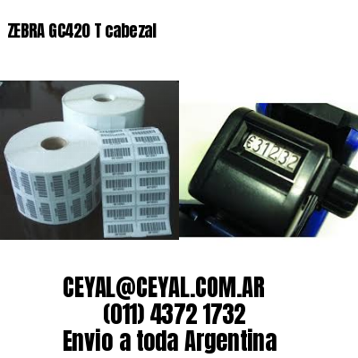 ZEBRA GC420 T cabezal