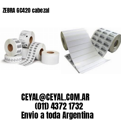 ZEBRA GC420 cabezal