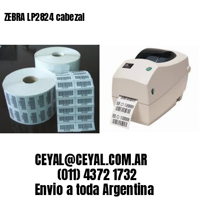 ZEBRA LP2824 cabezal