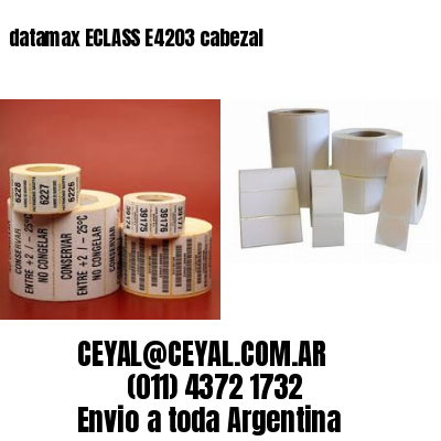 datamax ECLASS E4203 cabezal