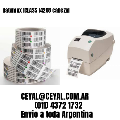 datamax ICLASS I4208 cabezal