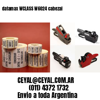 datamax WCLASS W6024 cabezal