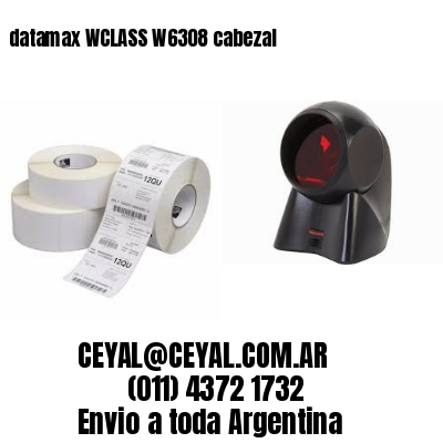 datamax WCLASS W6308 cabezal