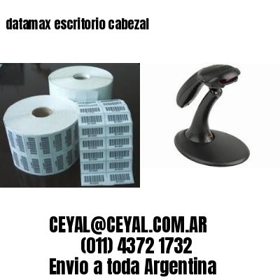 datamax escritorio cabezal
