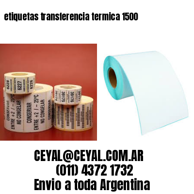 etiquetas transferencia termica 1500