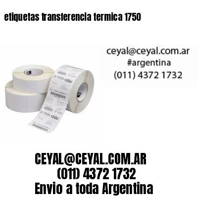 etiquetas transferencia termica 1750