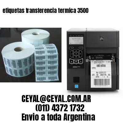 etiquetas transferencia termica 3500