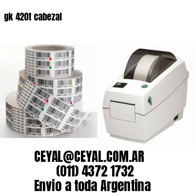 gk 420t cabezal