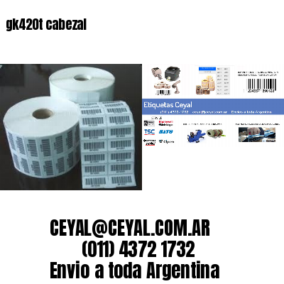 gk420t cabezal