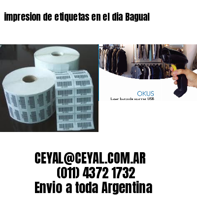 impresion de etiquetas en el dia Bagual