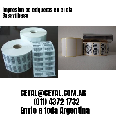 impresion de etiquetas en el dia Basavilbaso