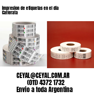 impresion de etiquetas en el dia Cafferata