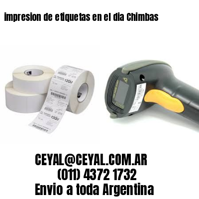 impresion de etiquetas en el dia Chimbas