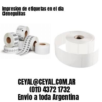 impresion de etiquetas en el dia Cieneguillas
