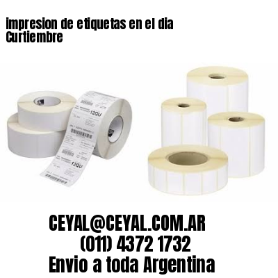 impresion de etiquetas en el dia Curtiembre