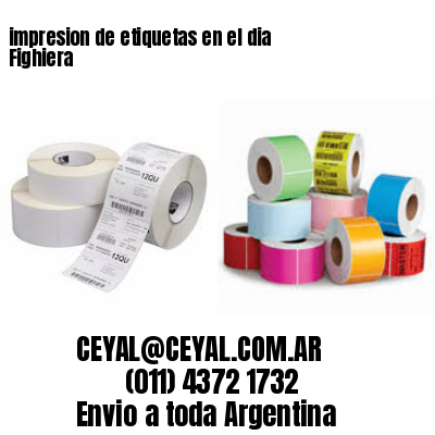 impresion de etiquetas en el dia Fighiera