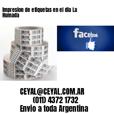 impresion de etiquetas en el dia La Humada