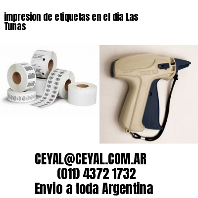 impresion de etiquetas en el dia Las Tunas