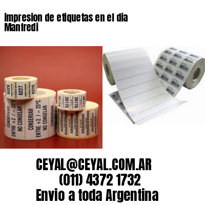 impresion de etiquetas en el dia Manfredi