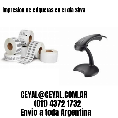 impresion de etiquetas en el dia Silva