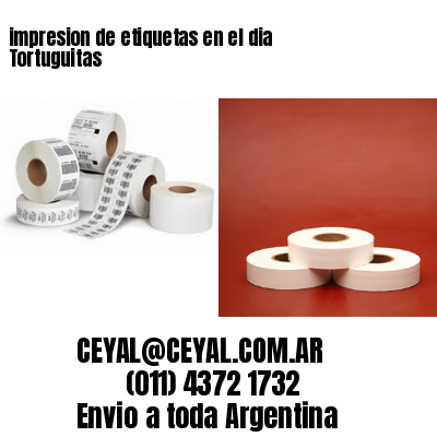 impresion de etiquetas en el dia Tortuguitas