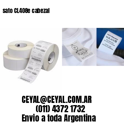 sato CL408e cabezal