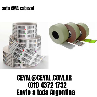 sato CM4 cabezal