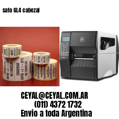 sato GL4 cabezal