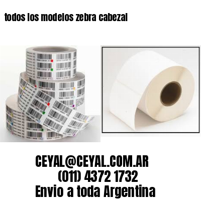todos los modelos zebra cabezal