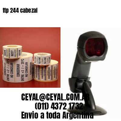 ttp 244 cabezal